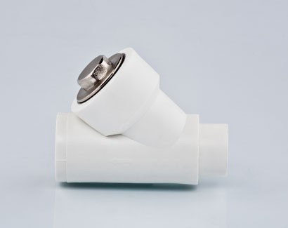 Фильтр Tebo цвет серый 25 мм переход с внутренней на наружную пайку для полипропиленовых труб