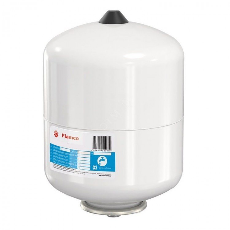 Гидроаккумулятор Flamco Airfix R для водоснабжения 8 литров