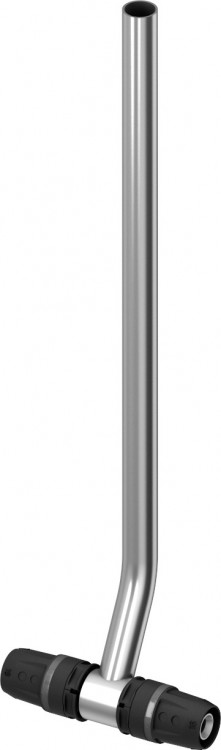 Тройник TECElogo 20 мм с медной хромированной трубкой 15 мм монтажная длина 330 мм  для труб из сшитого полиэтилена