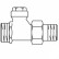Вентиль обратный Oventrop "Combi 2" 1/2" с внутренней резьбой, прямой
