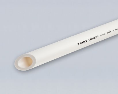 Полипропиленовая труба Tebo цвет серый 20x3,4 мм SDR 6 для горячего водоснабжения штанга 4 метра