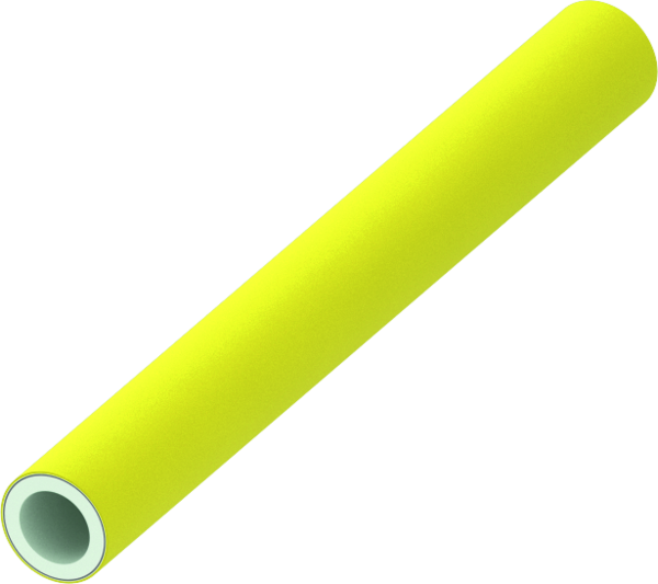 Труба из сшитого полиэтилена TECEflex PE-Xc/Al/PE 32x4 мм для газоснабжения с алюминиевым слоем штангами по 5 метров