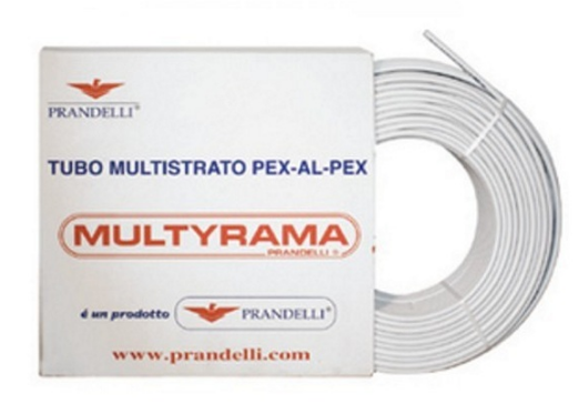 Труба металлопластиковая Prandelli "Multyrama" 16х2,0 мм, бухта 200 метров