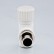 Вентиль Tebo цвет серый с наружной резьбой 20x1/2" разъемный угловой для радиатора для полипропиленовых труб