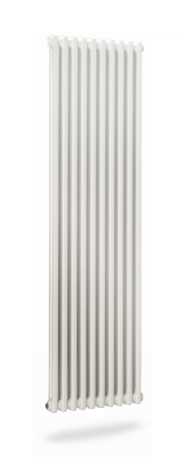 Стальной вертикальный трубчатый радиатор Purmo Delta Laserline 2180/8 - 1800x400, нижнее подключение